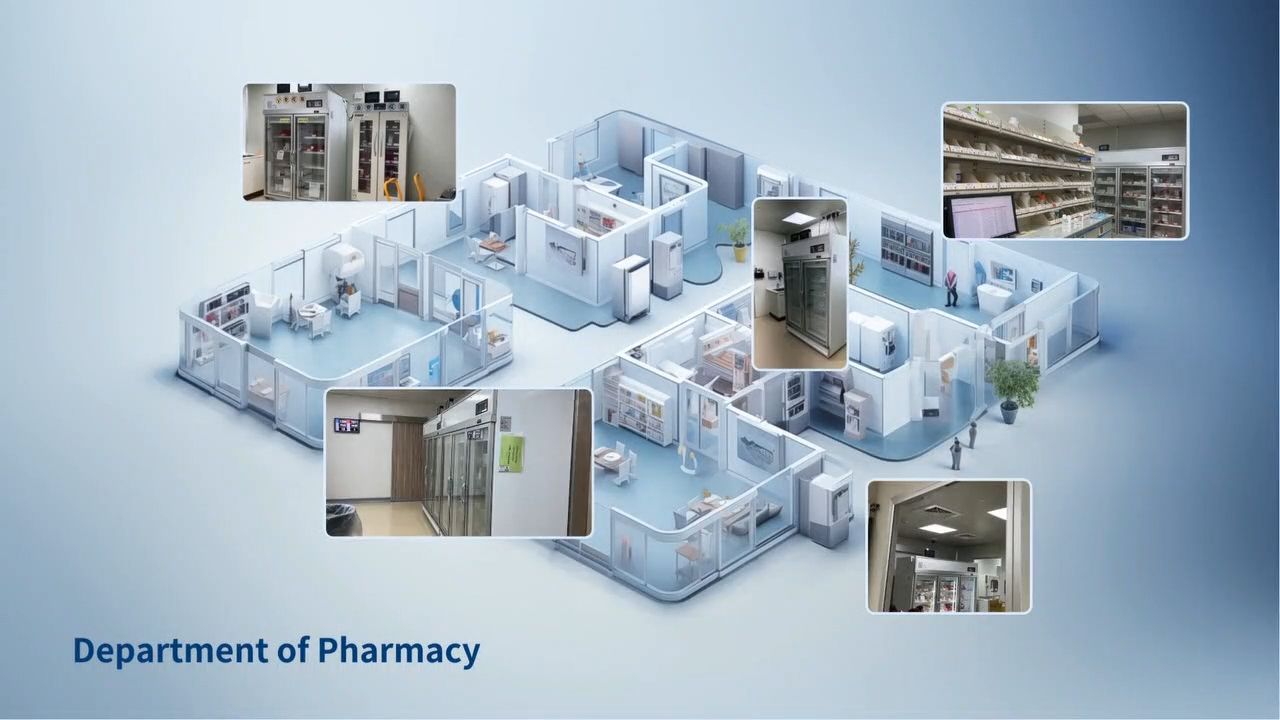 Pharmaceutical Cold Chain Management: TREK-120 LoRa Temperature & Humidity Sensor, Advantech